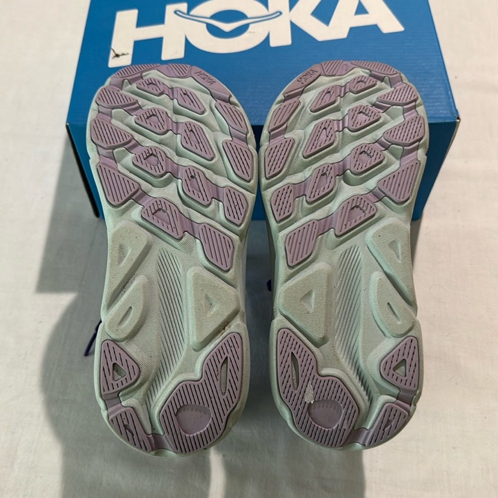 Hoka W Clifton 9 Chalk/Violet Asst Sizes - Picture 4 of 4